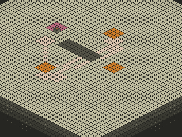 Video showing how checkpoint connections in Layered are blocked by wall tiles